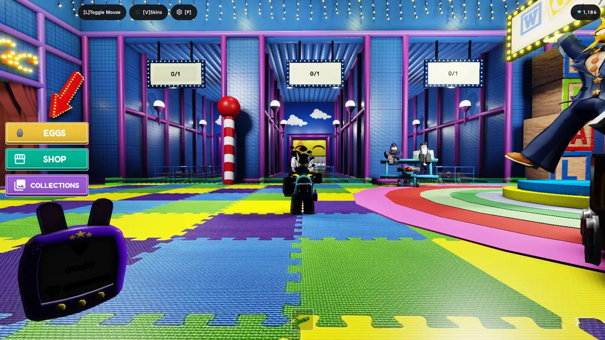 Friends starting game roller coaster Wonderland Roblox co-op